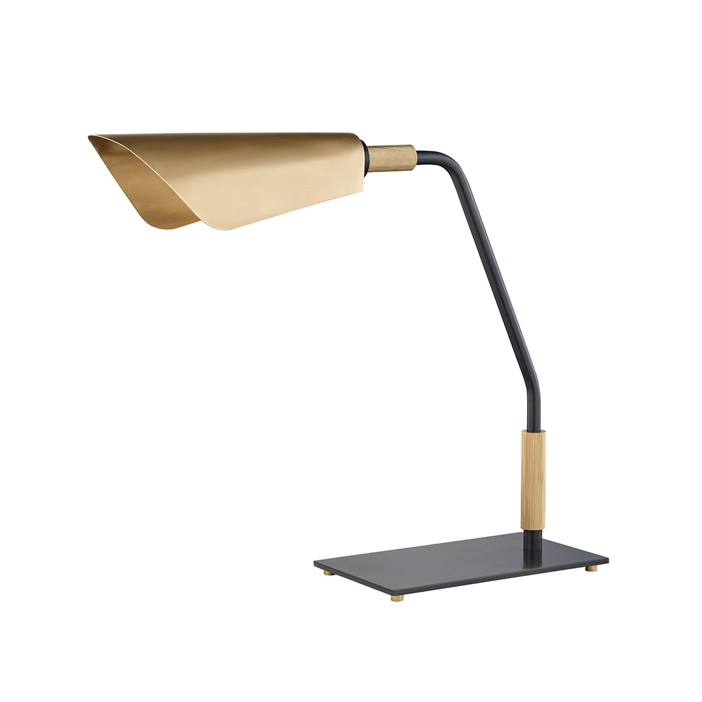 1 LIGHT TABLE LAMP W/ METAL SHADE