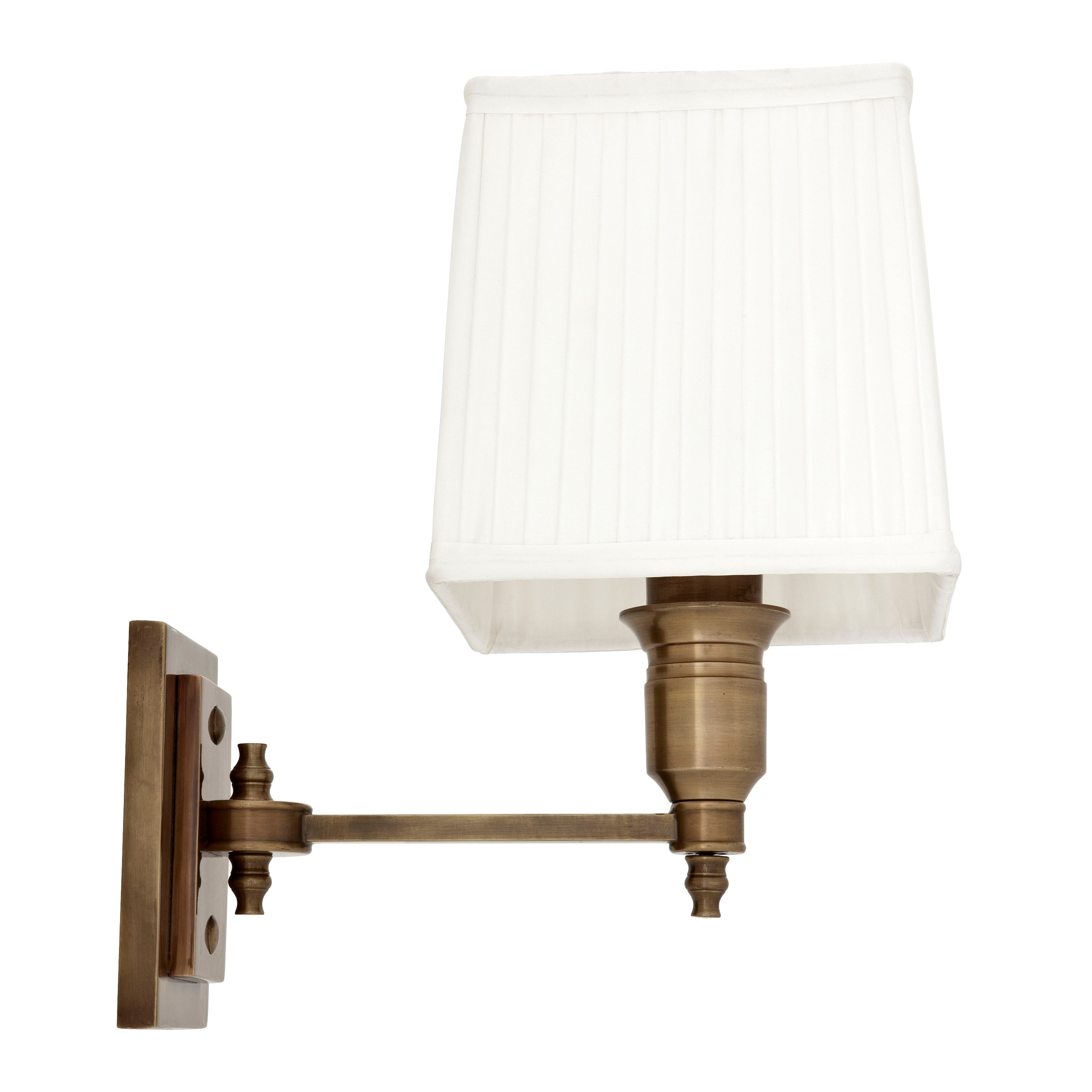 Wandlamp Lexington Single - White shade