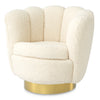 Draaifauteuil Mirage - Faux shearling