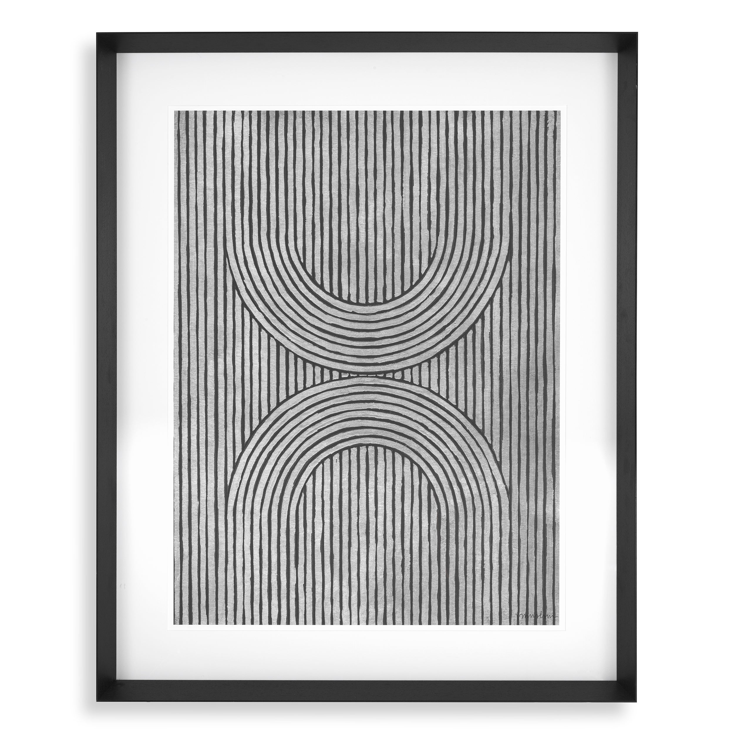 Print 'Cedar grooves' (set van 2)