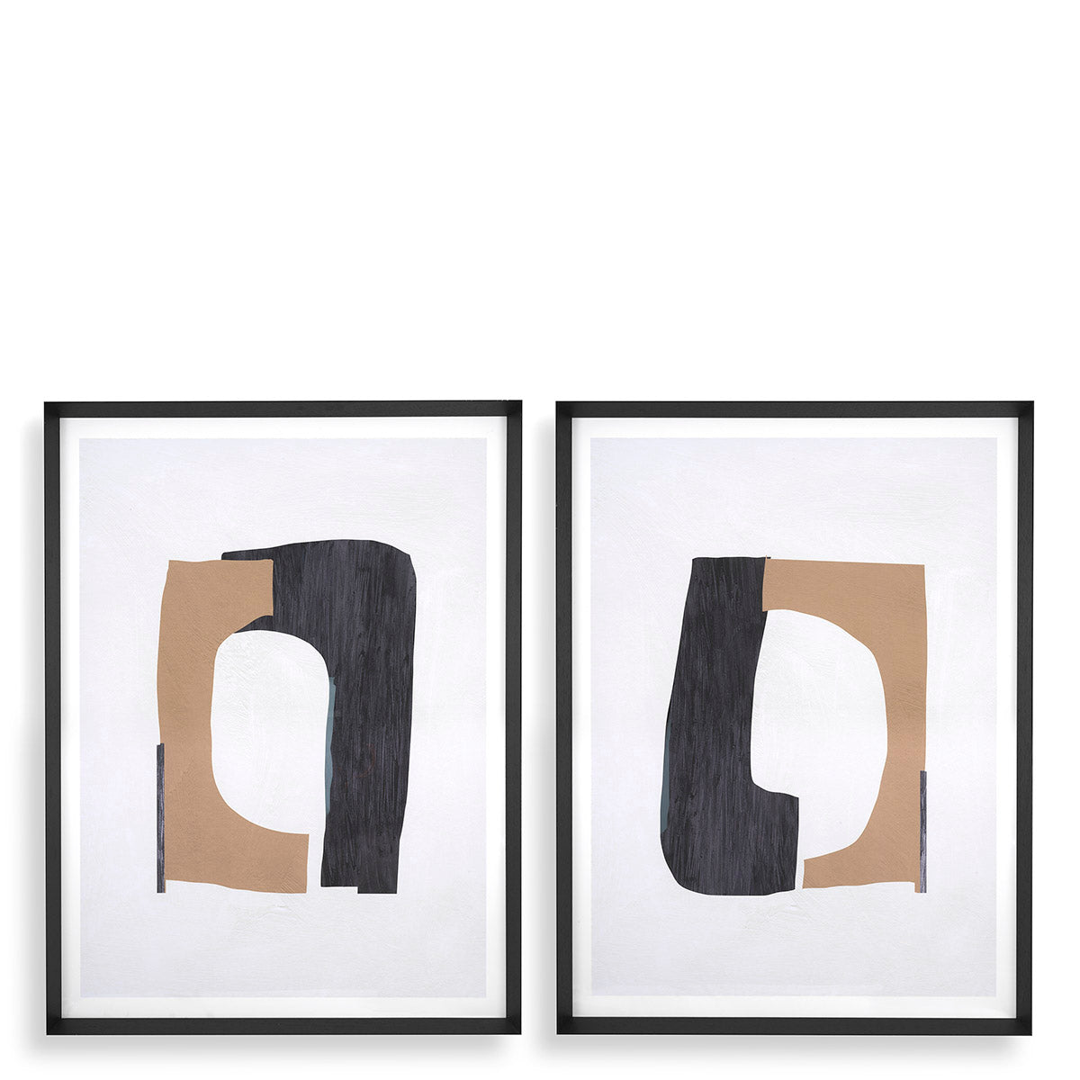 Print 'Cardboard cutouts' (set van 2)