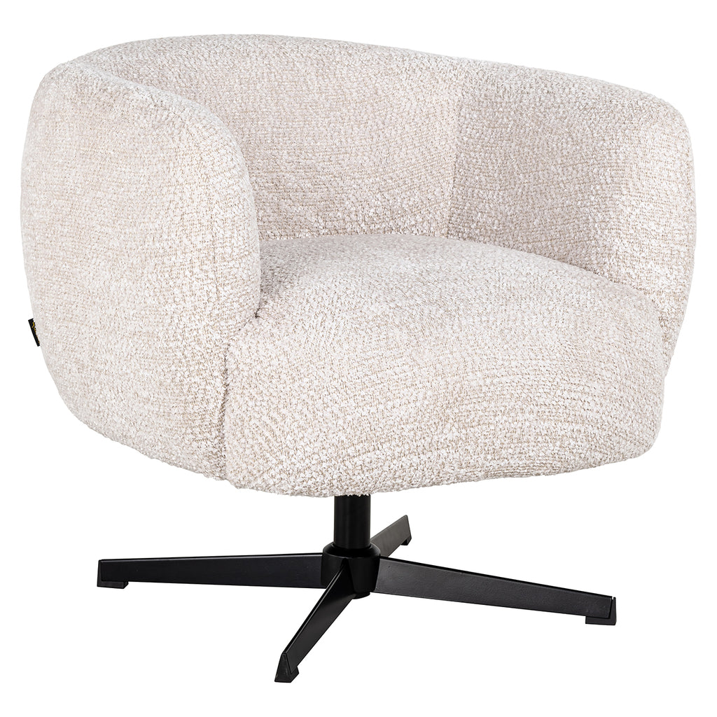 Draaifauteuil Estelle - Lovely cream