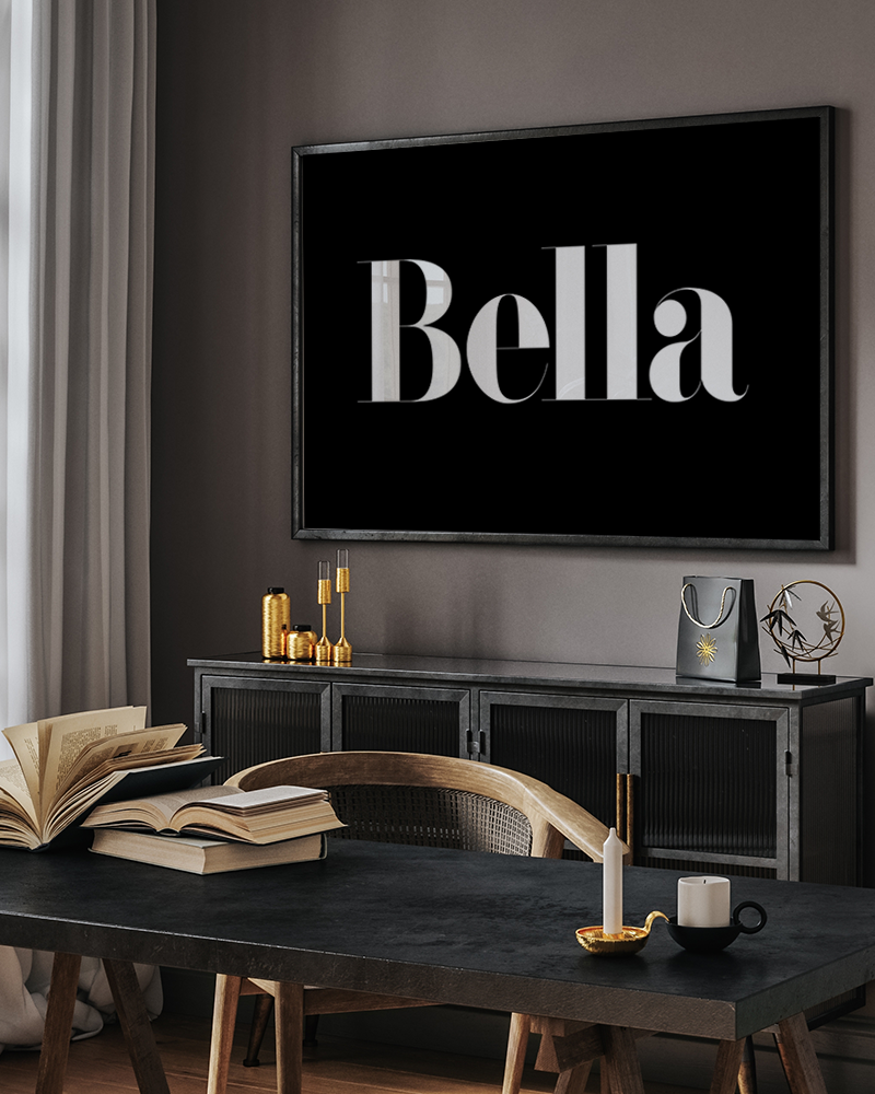 Print 'Bella'