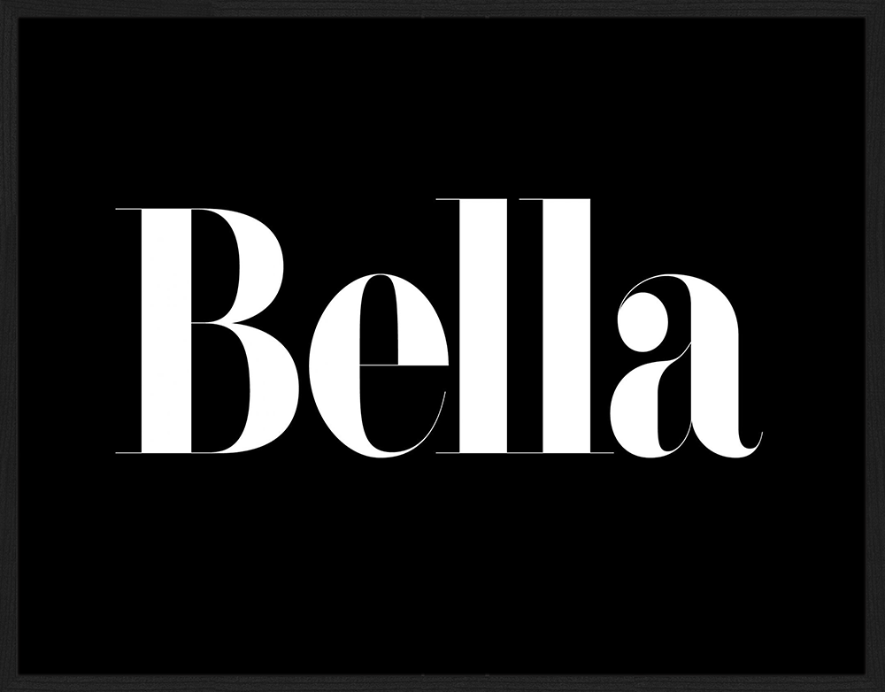 Print 'Bella'