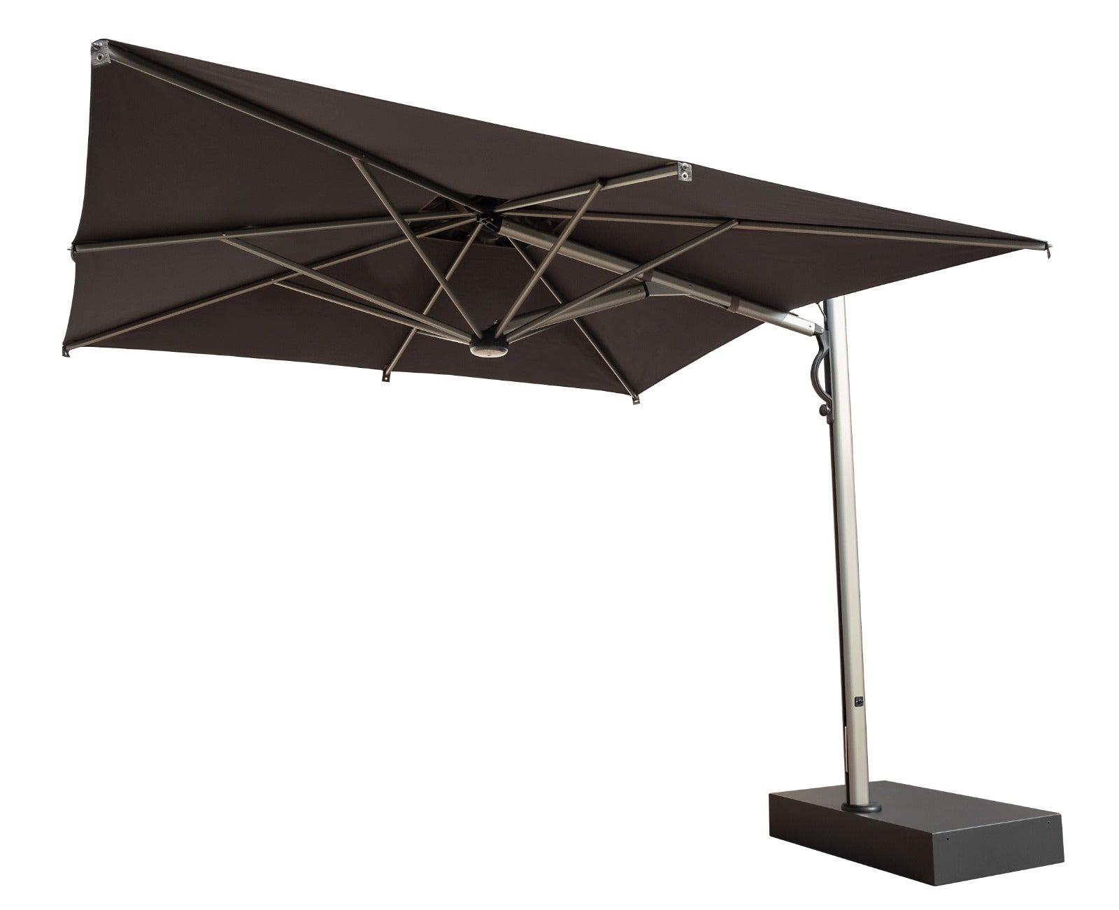 Parasol Astro 350x350 - Titanium