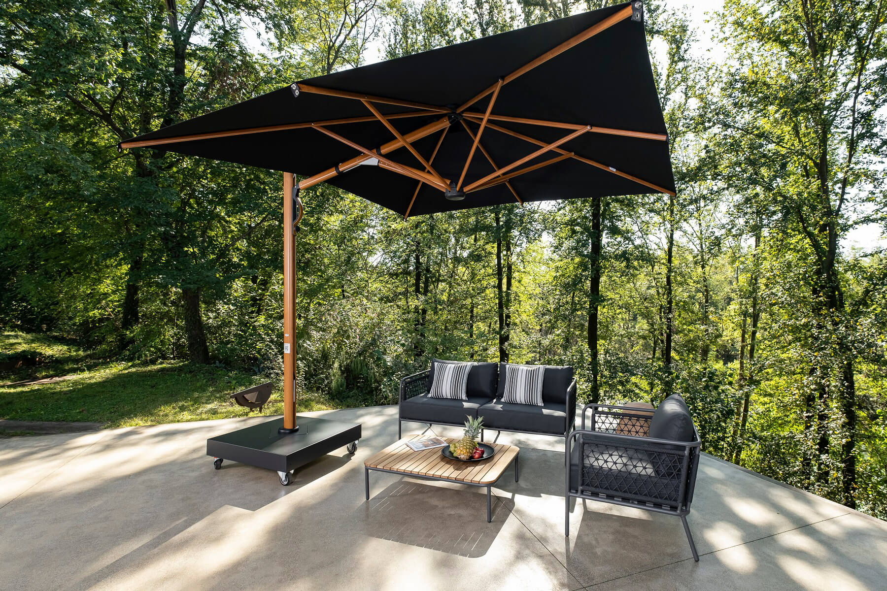 Parasol Astro 350x350 - Timber