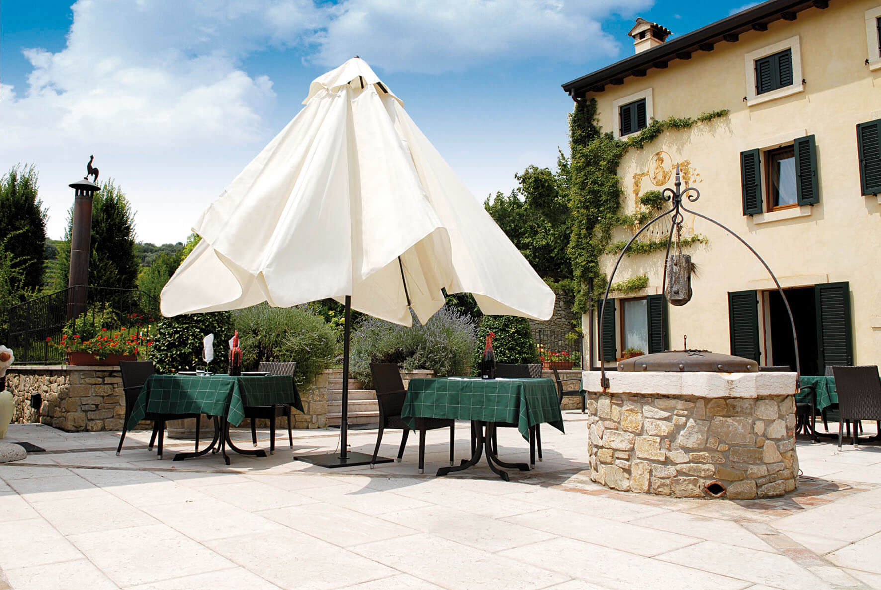 Parasol Leonardo 400x400 - Telescopic