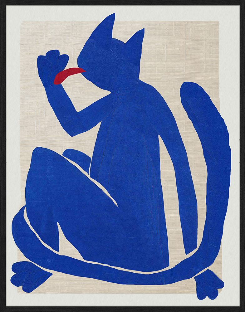 Print 'The Blue Cat'