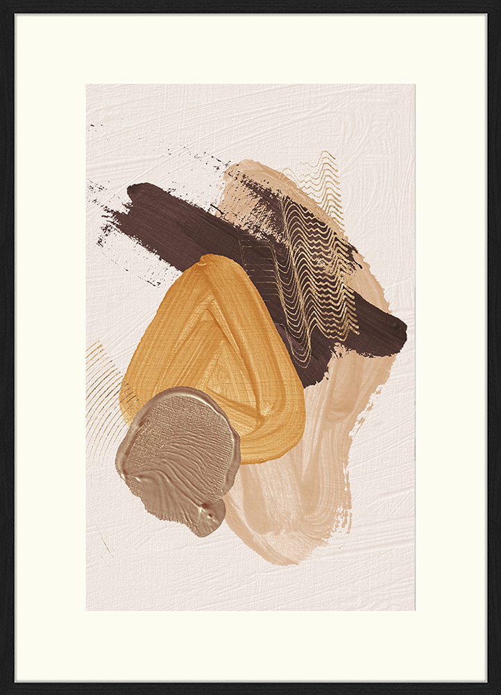 Print 'Abstract Art in Earth Tones'