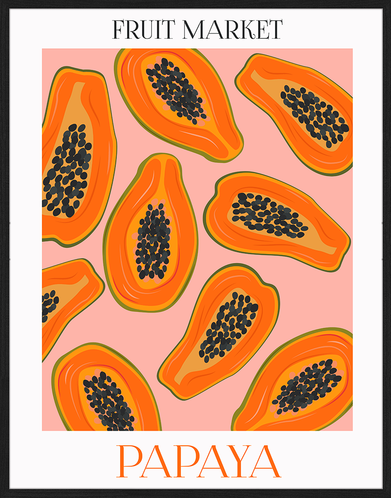 Print 'Papaya Fruit Market'