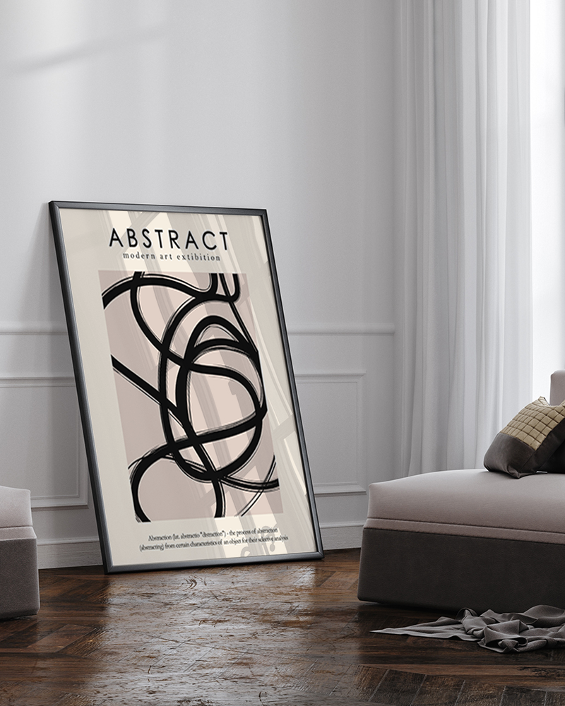 Print 'Abstract Poster'