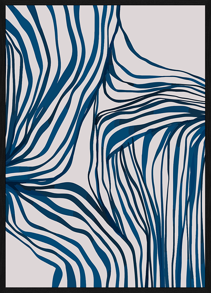 Print 'Abstract Blue'