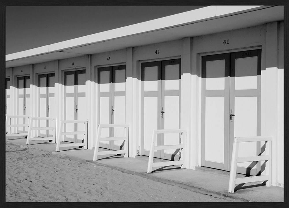 Print 'Wooden Cabins at Trouville-sur-Mer'