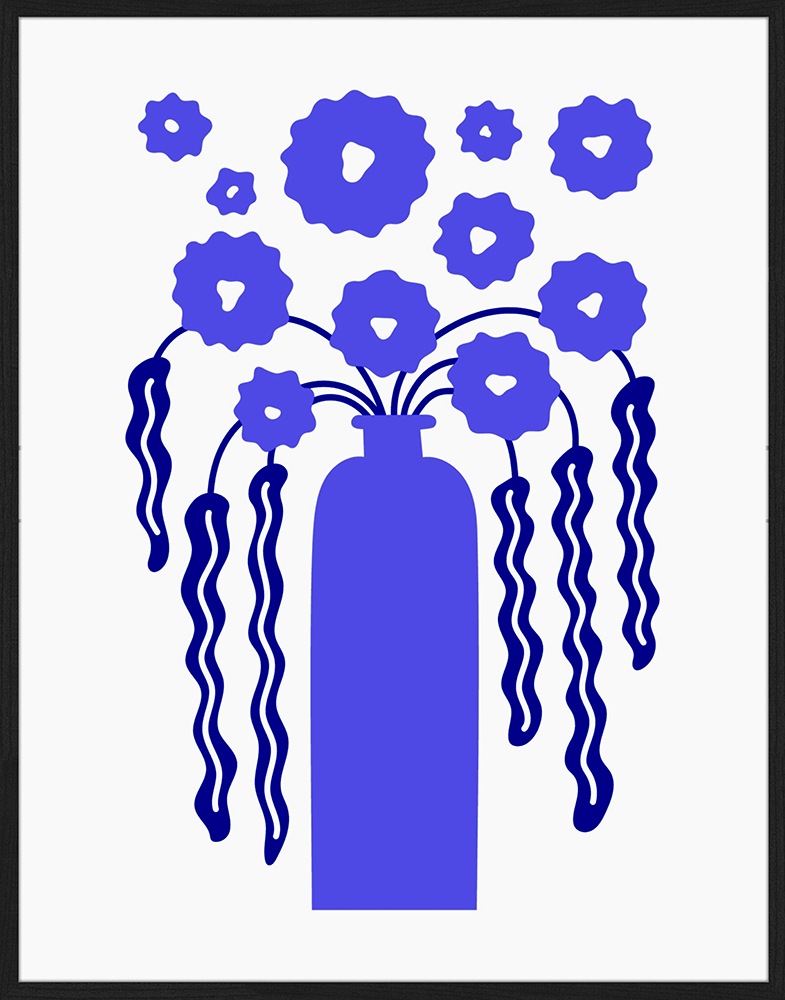 Print 'Blue Vase'