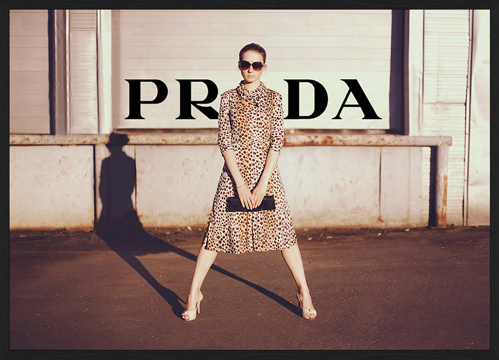 Print 'Prada Shopping'