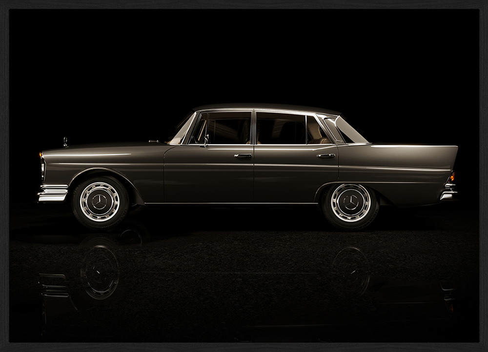 Print 'Mercedes-Benz W112, 300SE Oldtimer 1965'