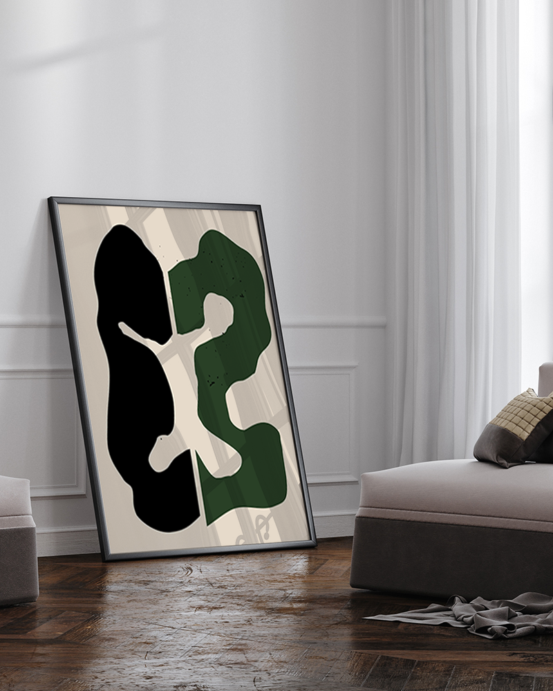 Print 'Black & Green'