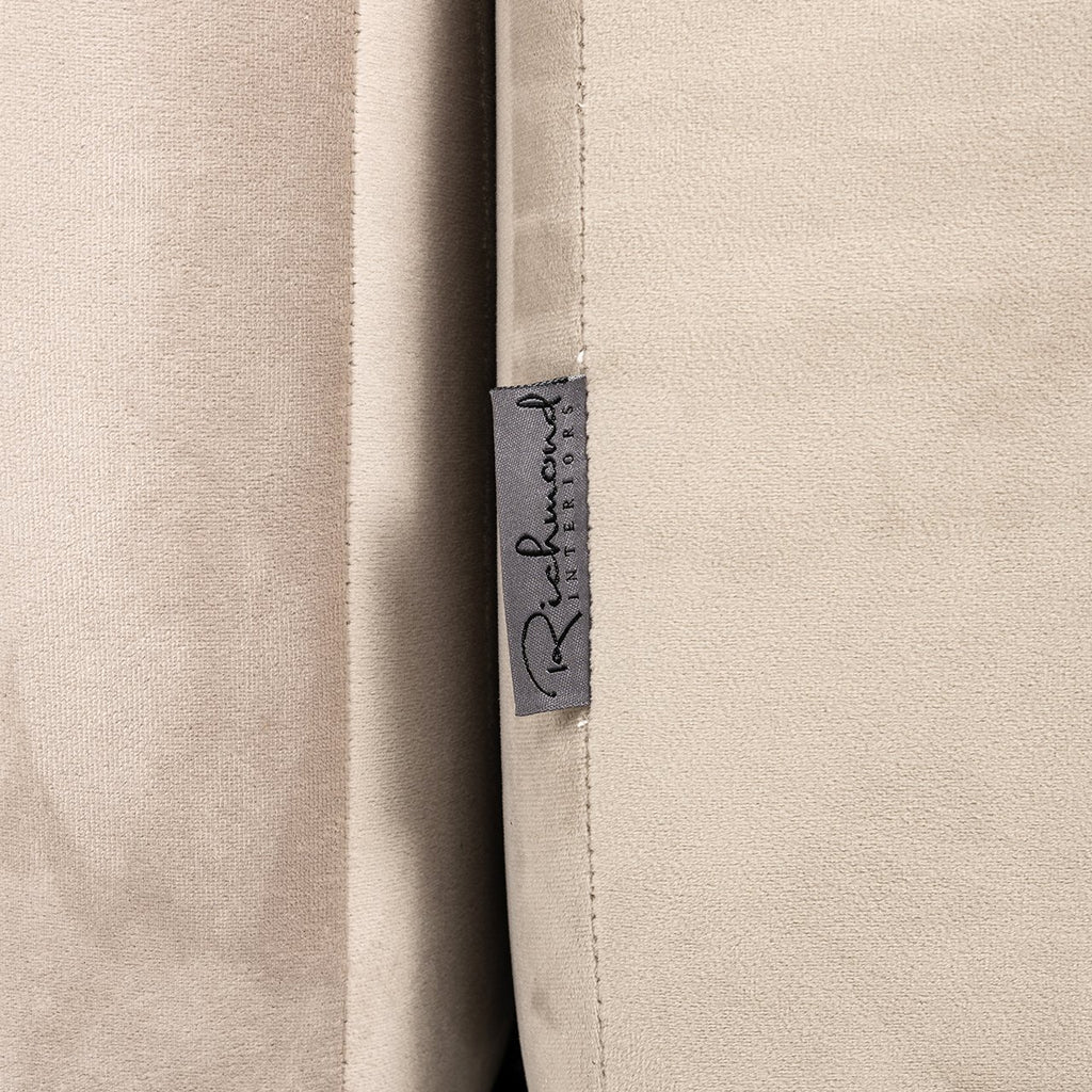 Hoekbank Cube - Khaki velvet (lounge rechts)