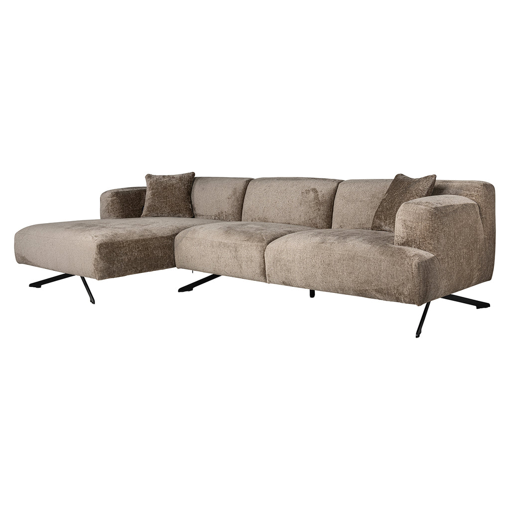 Sofa Donovan - Taupe chenille (lounge links)