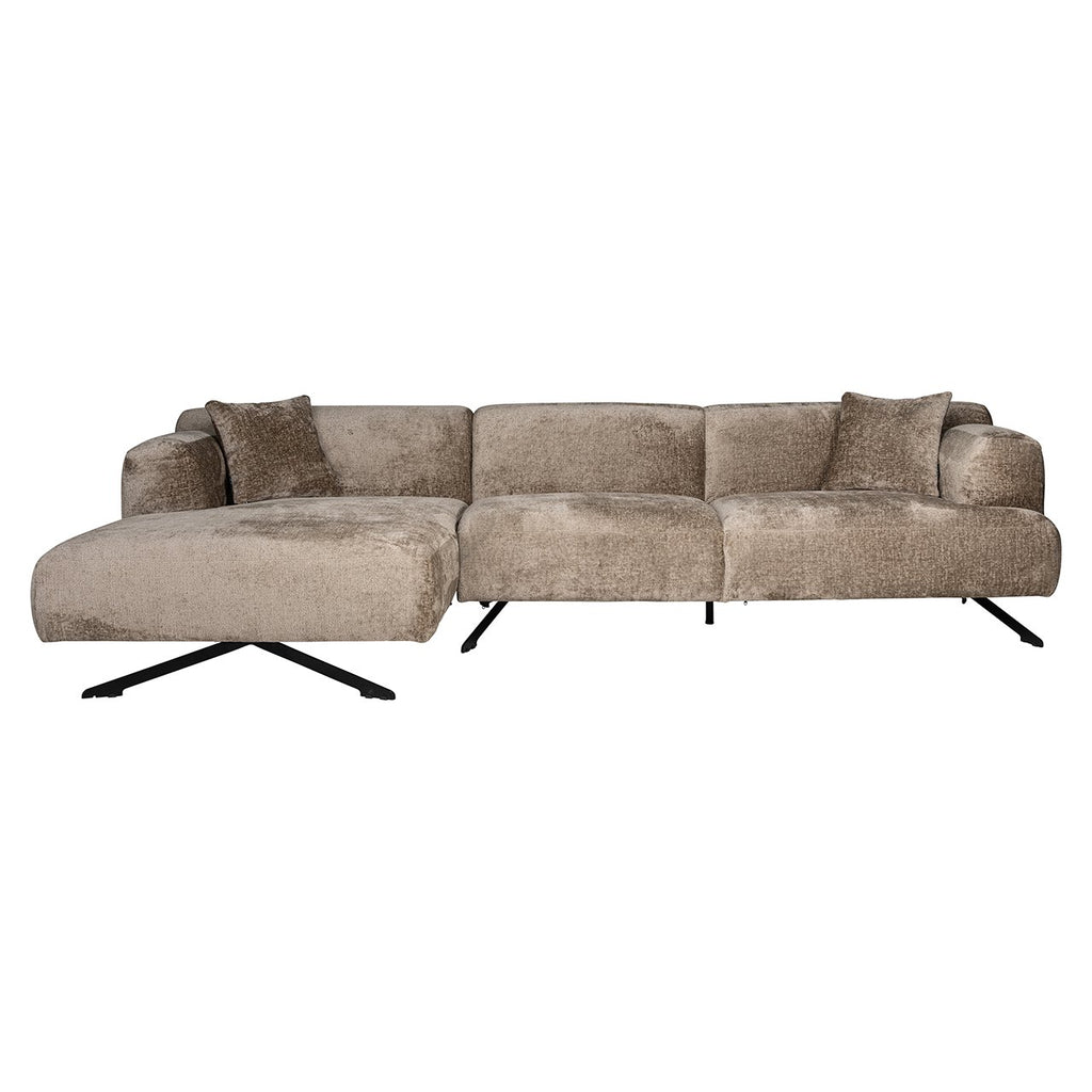 Sofa Donovan - Taupe chenille (lounge links)