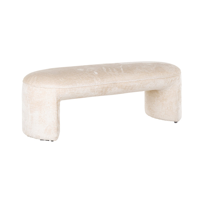 Bench Fargo - White chenille