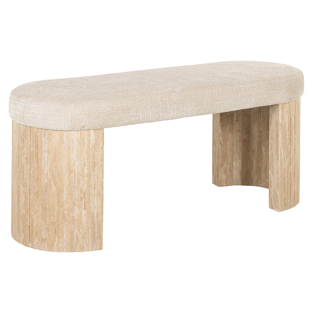 Bench Gallice - Natural beige