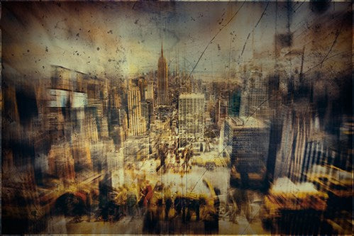 Foto Art - 'Black Sun NY'