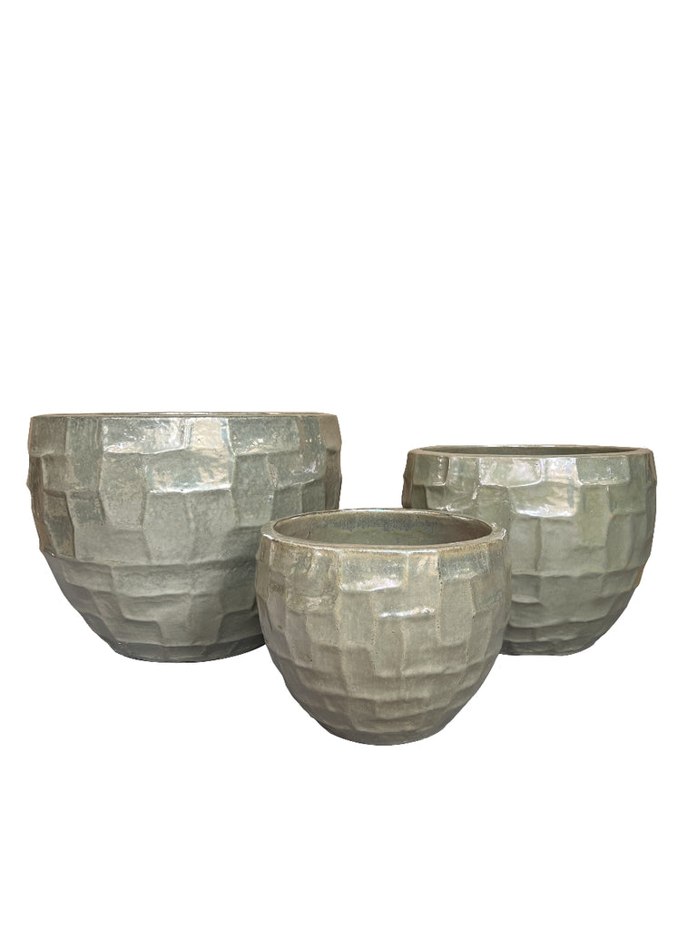 Pot Bobi - Pearl (set van 3)