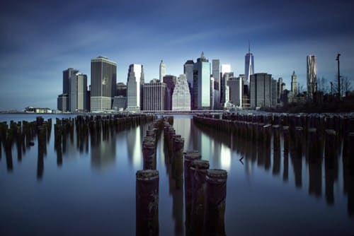 Foto Art - 'Bollard city'