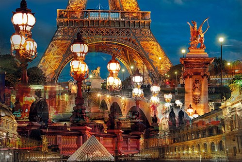 Foto Art - 'City of lights II'