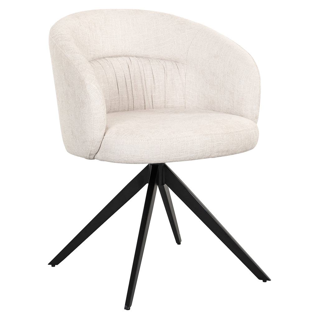 Draaifauteuil Olivia - Ecru miami