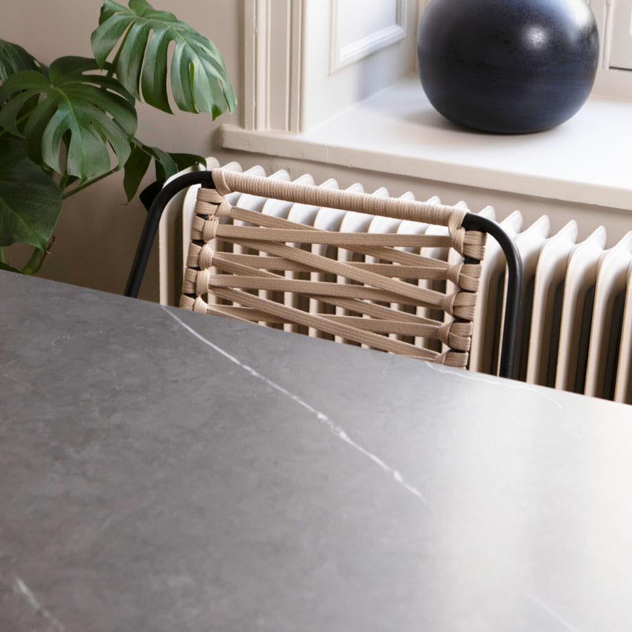 Eettafel Edith - 180 cm - Pietra grey