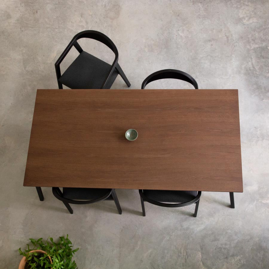 Eettafel Edith - 180 cm - Bruin