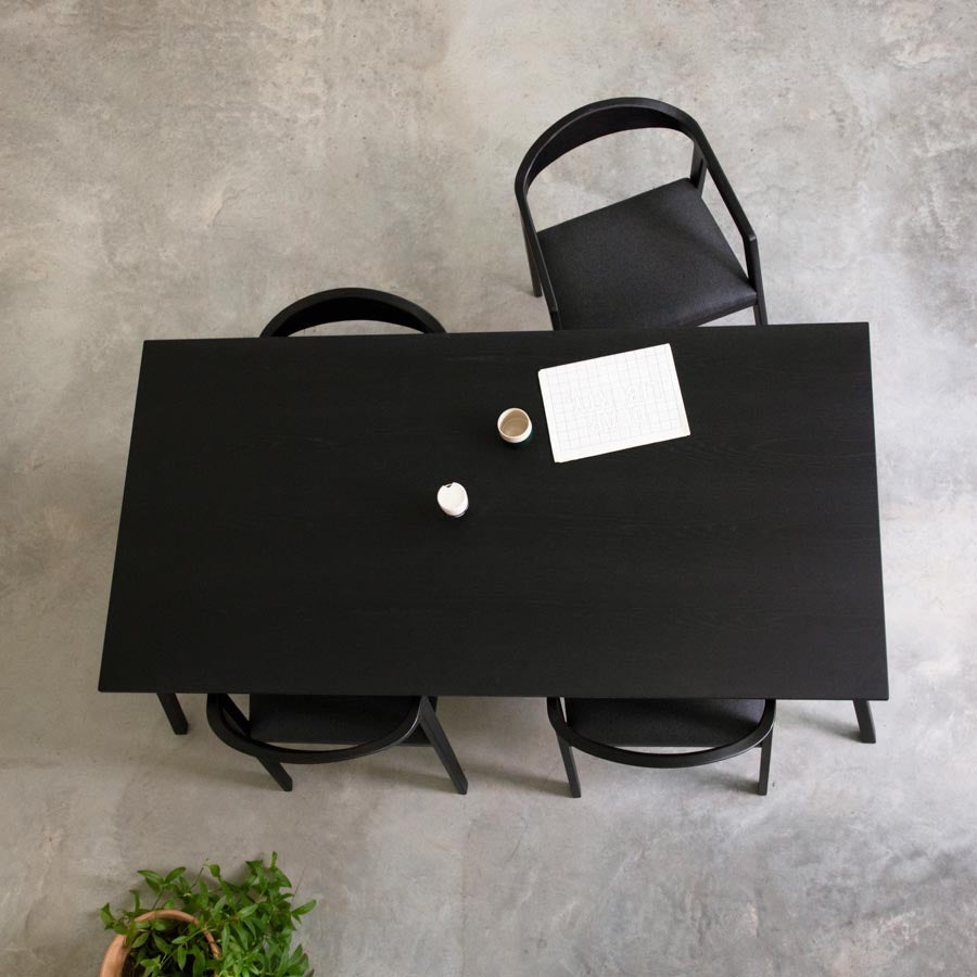 Eettafel Edith - 200 cm - Zwart