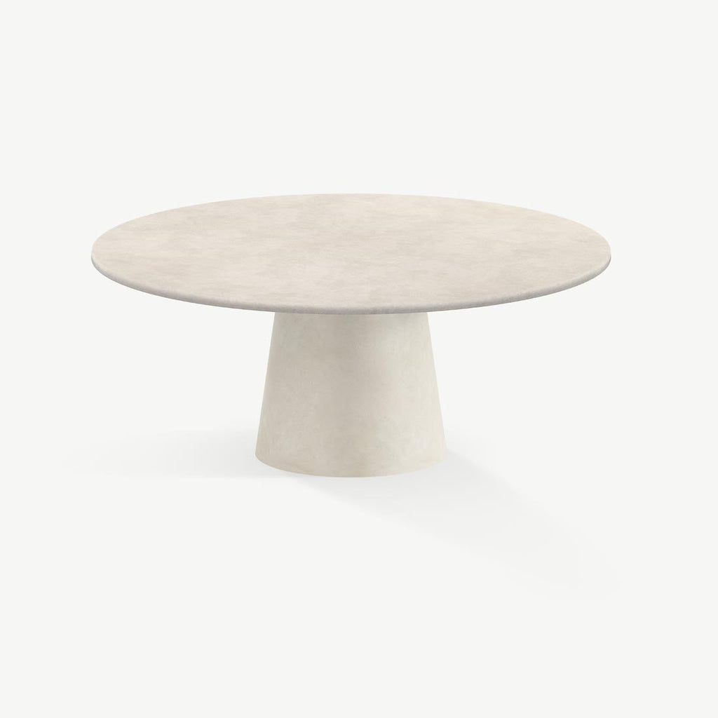 Eettafel Elza - Ø120 cm - Lichtbeige