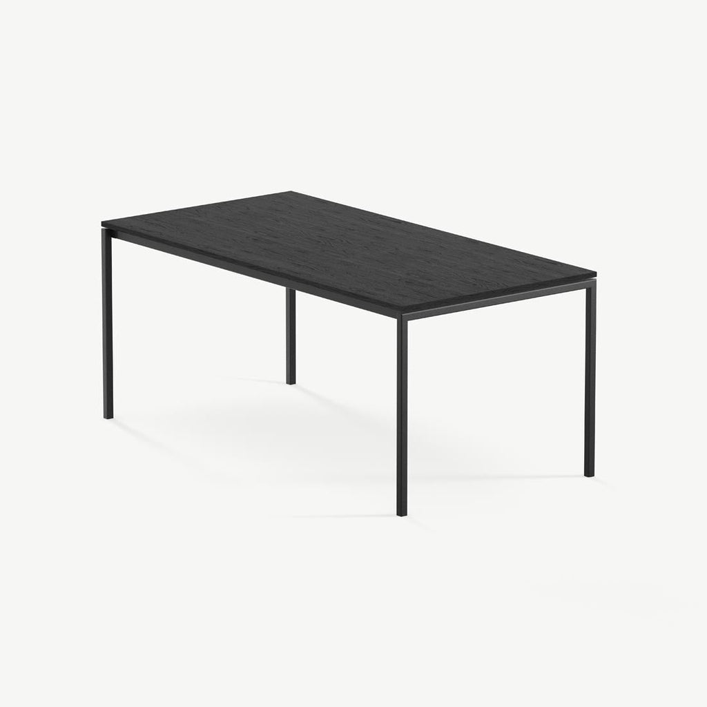 Eettafel Felix - 200 cm - Zwart - Zwart