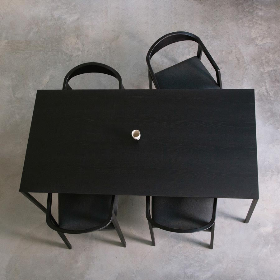 Eettafel Felix - 200 cm - Zwart - Zwart