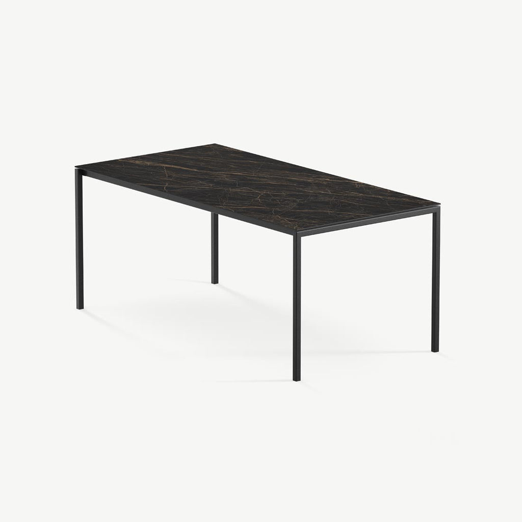 Eettafel Felix - 180 cm - Noir Désir