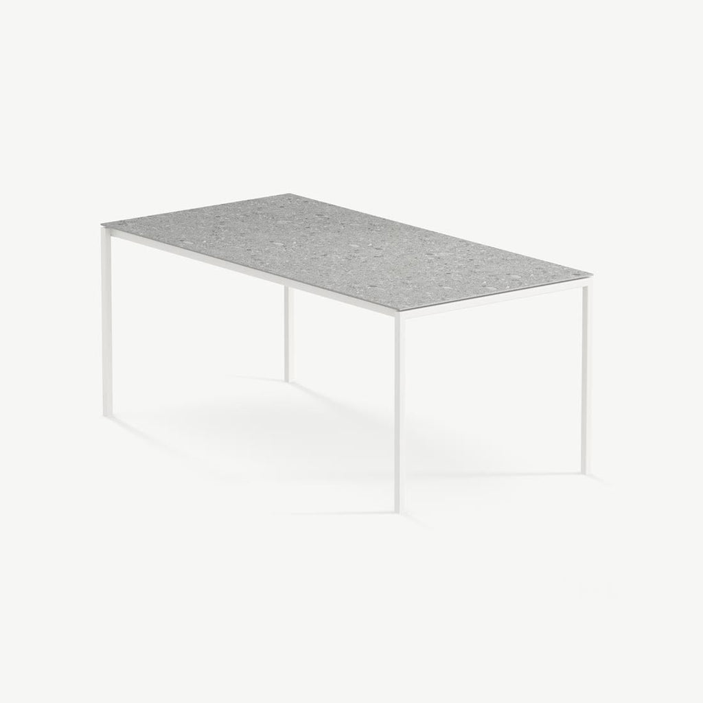 Eettafel Felix - 200 cm - Wit - Ceppo di Gré