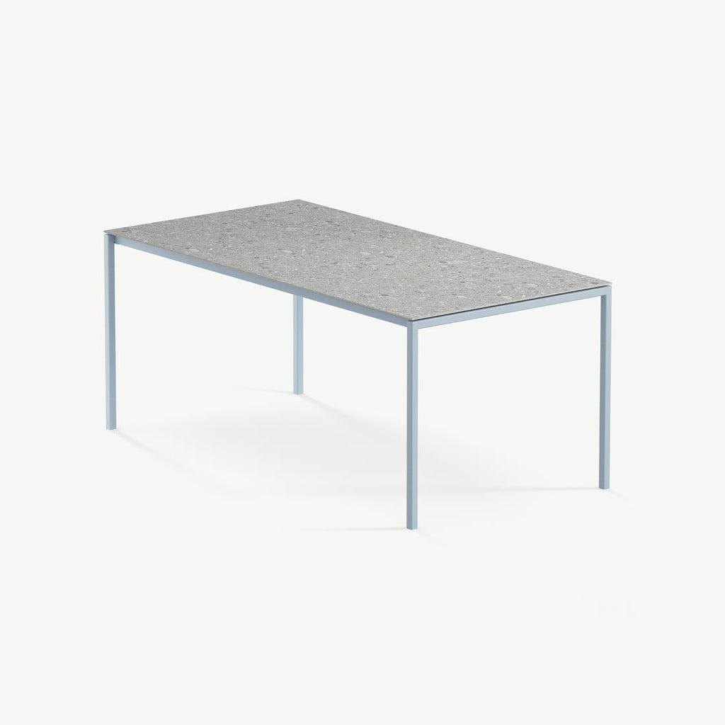 Eettafel Felix - 200 cm - Lichtgrijs - Ceppo di Gré