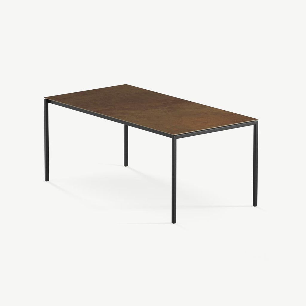 Eettafel Felix - 180 cm - Lava Rosso