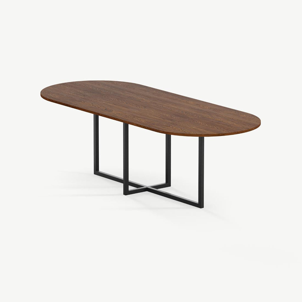 Eettafel Gustaf - 220 cm - Bruin