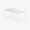 Eettafel Hugo - 220 cm - Wit - Carrara