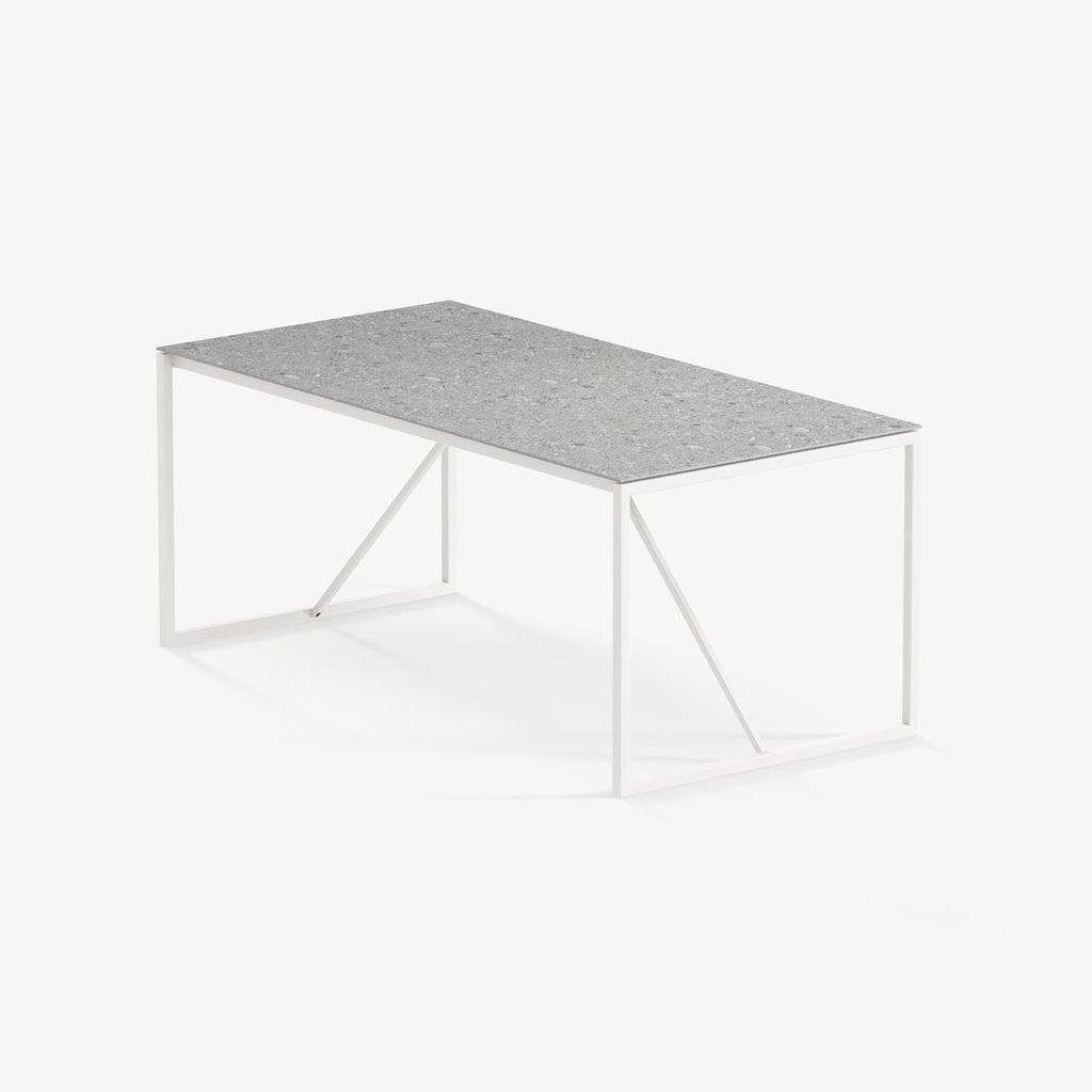 Eettafel Hugo - 260 cm - Wit - Ceppo di Gré