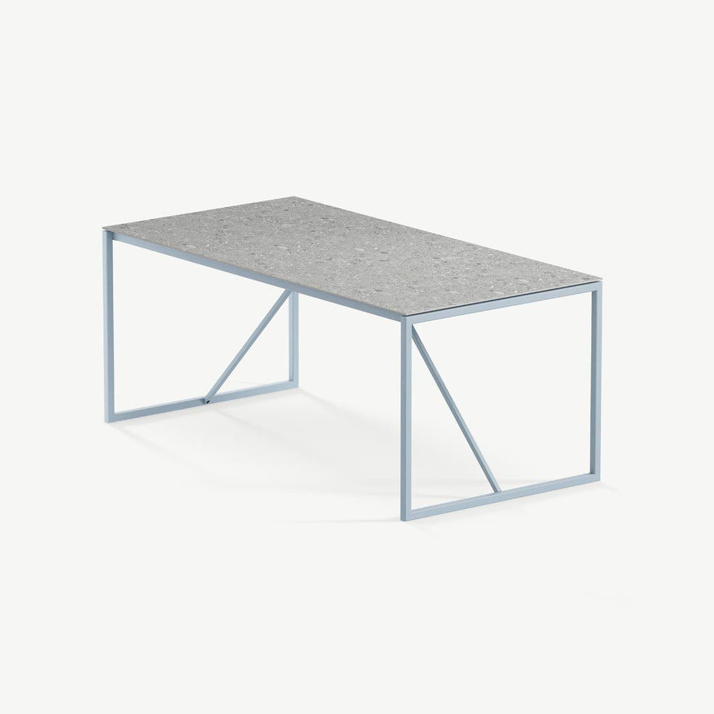 Eettafel Hugo - 260 cm - Lichtgrijs - Ceppo di Gré