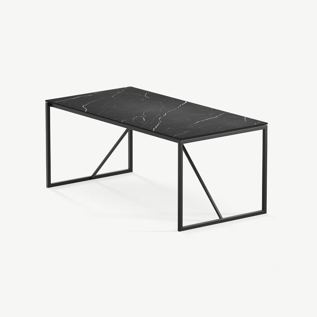 Eettafel Hugo - 260 cm - Nero marquina