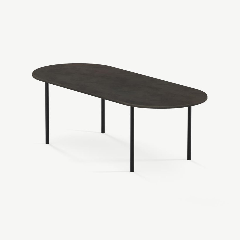 Eettafel Lewis -180 cm - Zwart