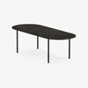 Eettafel Lewis - 200 cm - Noir Désir 