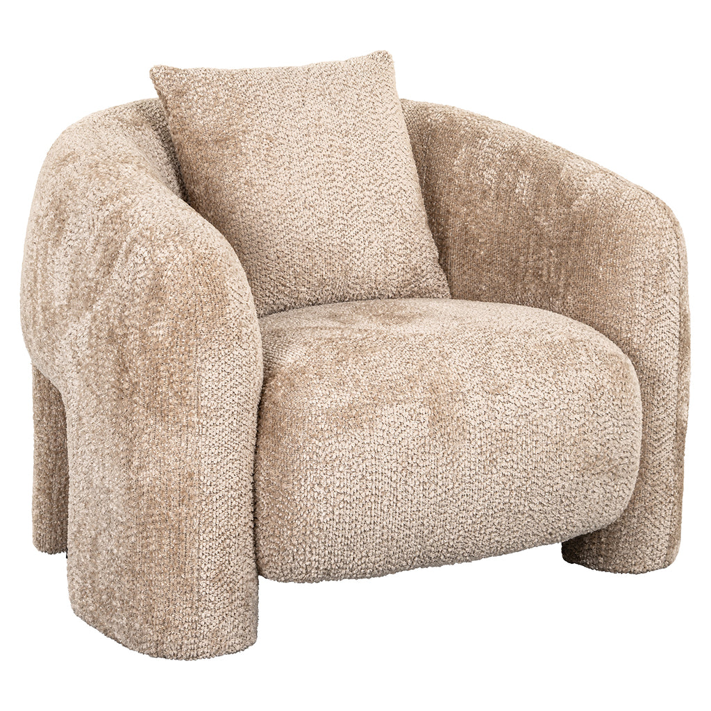 Fauteuil Milania - Lovely beige