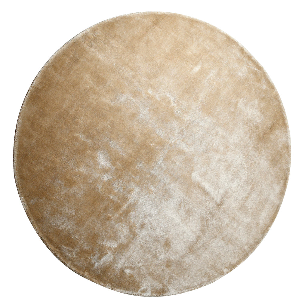 Vloerkleed Flavia - Taupe - Rond - L